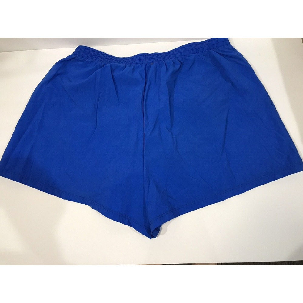 womens jogger elastic waist shorts blue size 16